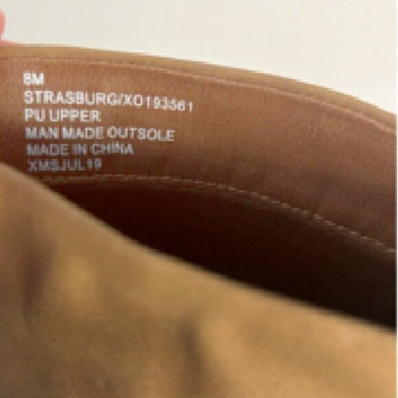 XOXO Strasburg Slouch Western Boots Womens 8M Brown Tan NIB - Picture 7 of 8